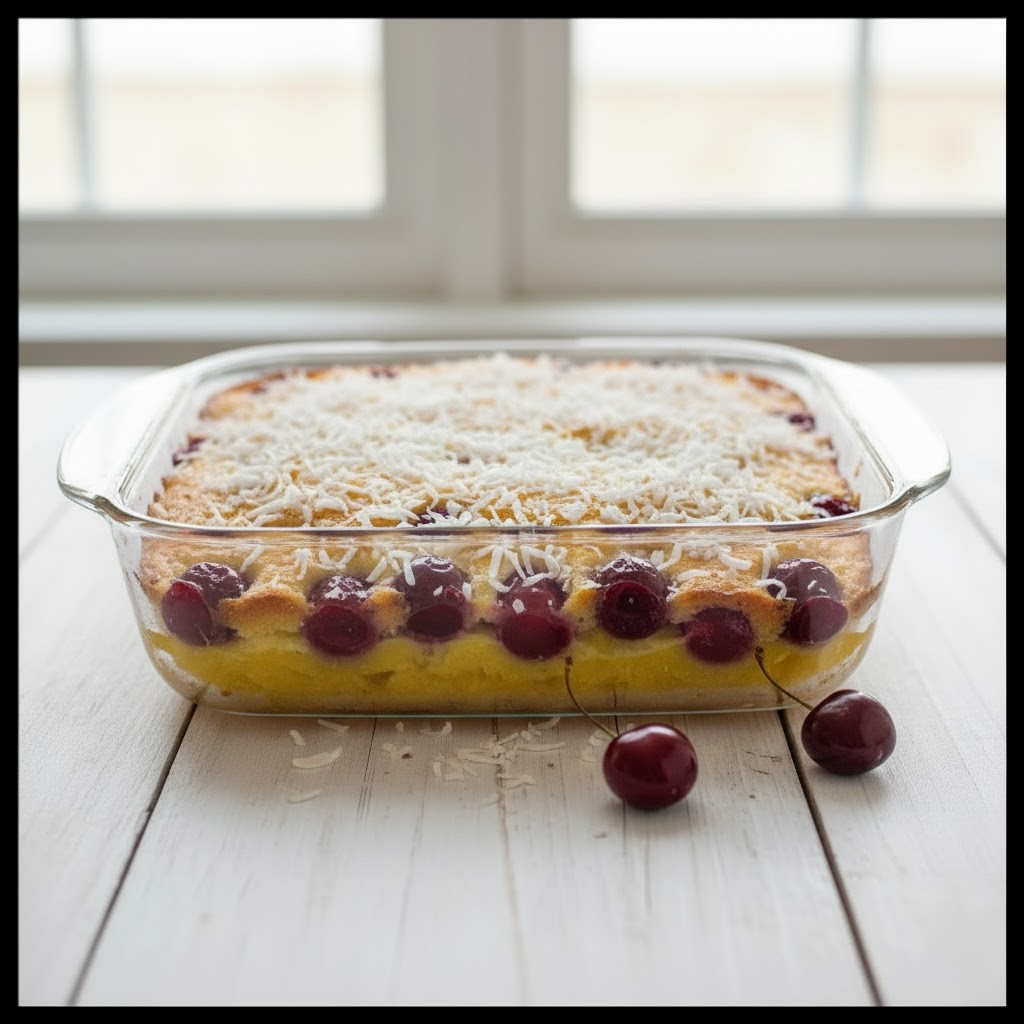 Cherry Pineapple Dump Cake