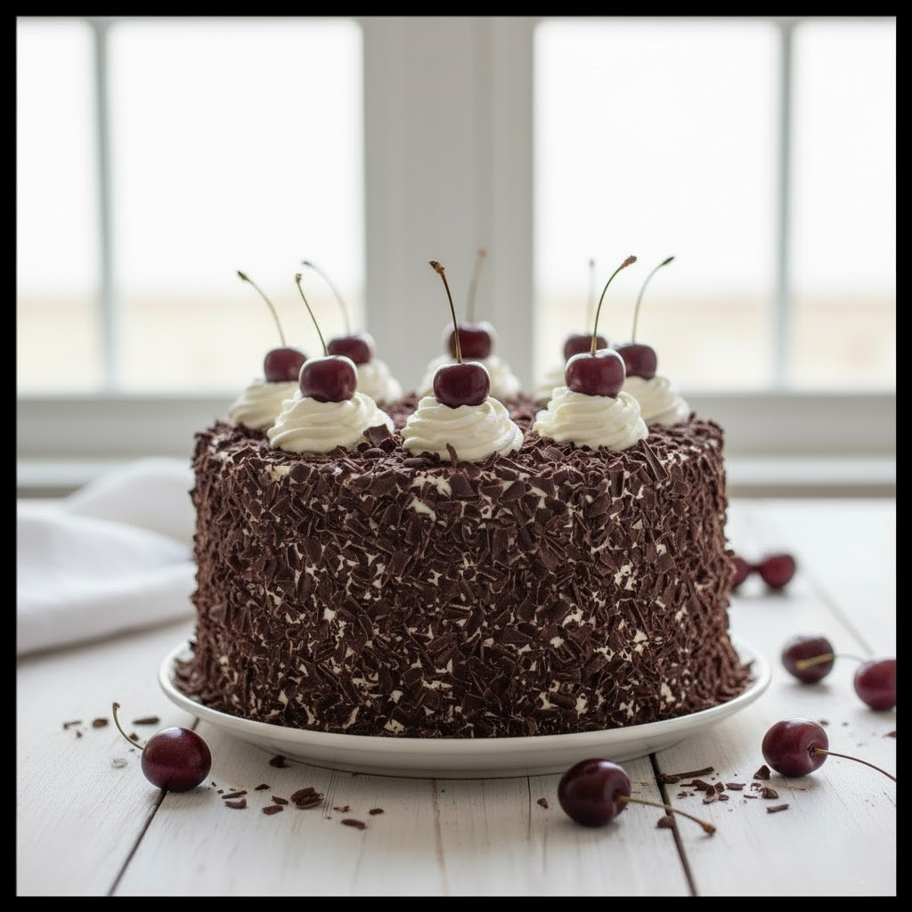 Black Forest Cherry Cake