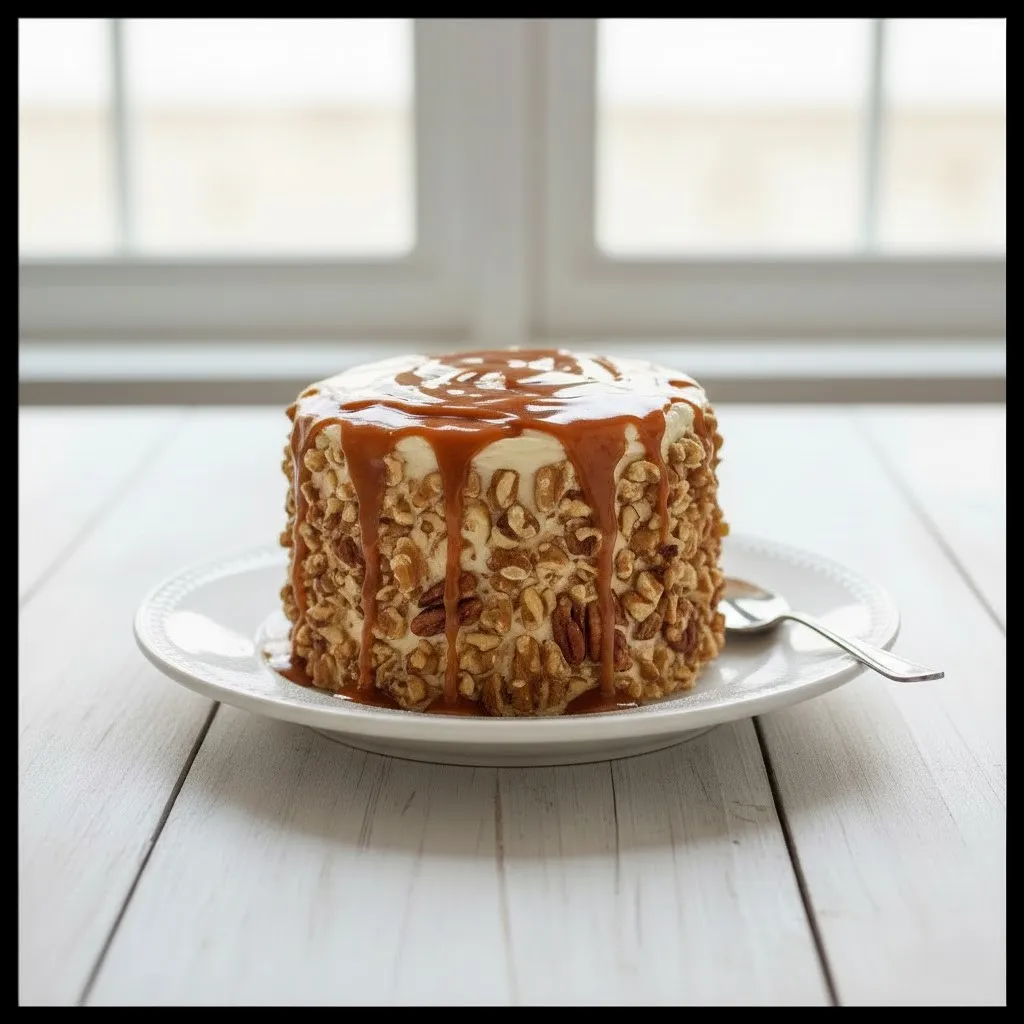 Caramel Nut Cake