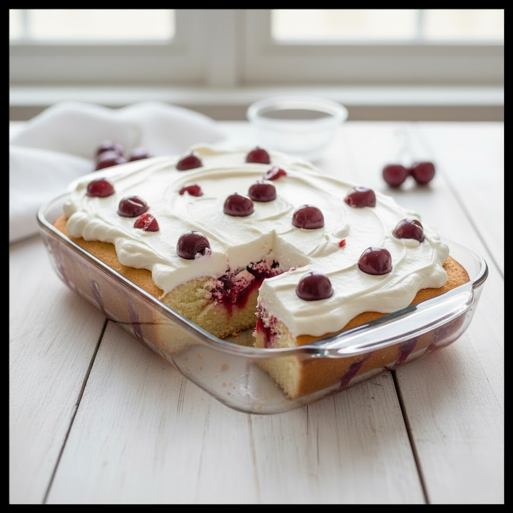 Cherry Poke Cake