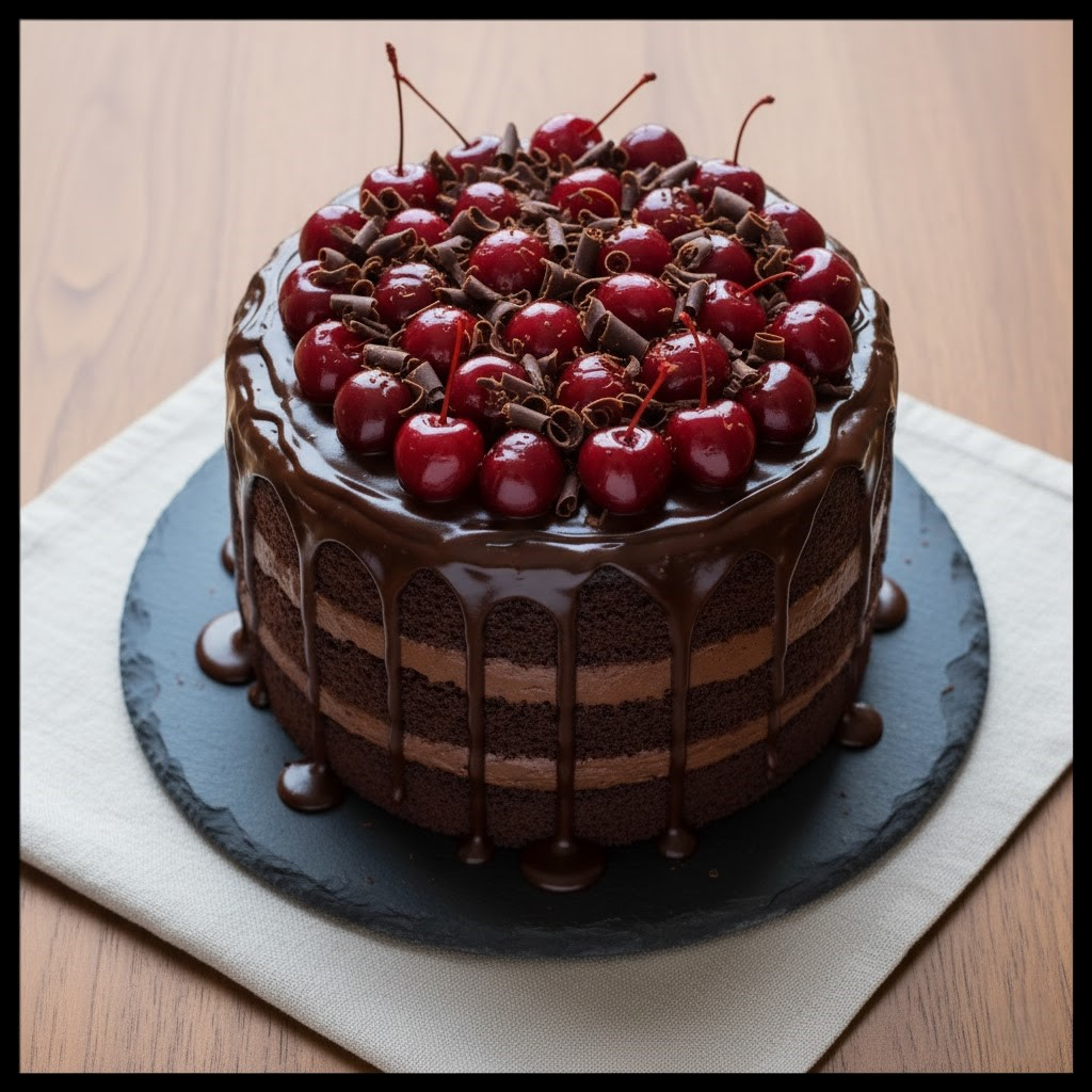 Chocolate Cherry Cakes