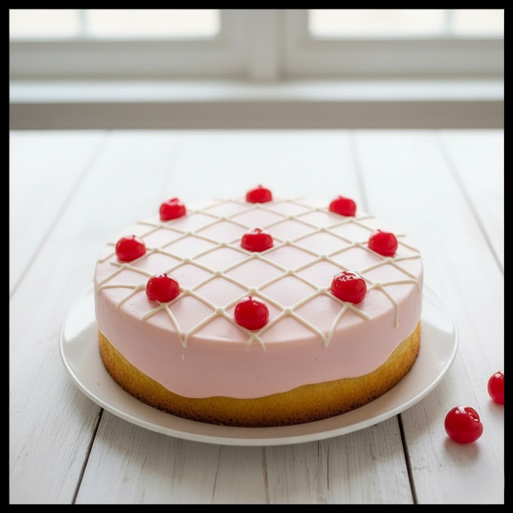 Cherry Bakewell Cake
