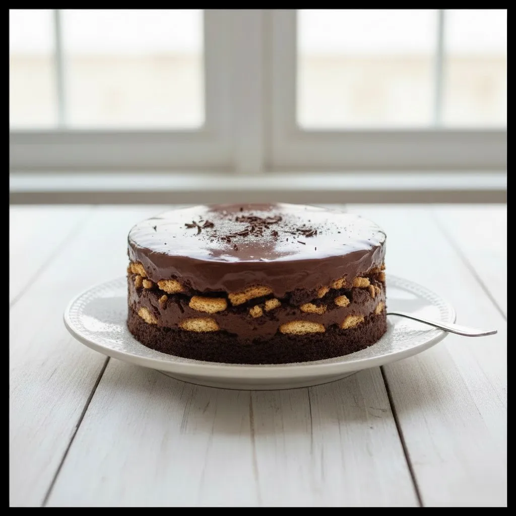 No Bake Chocolate Cake