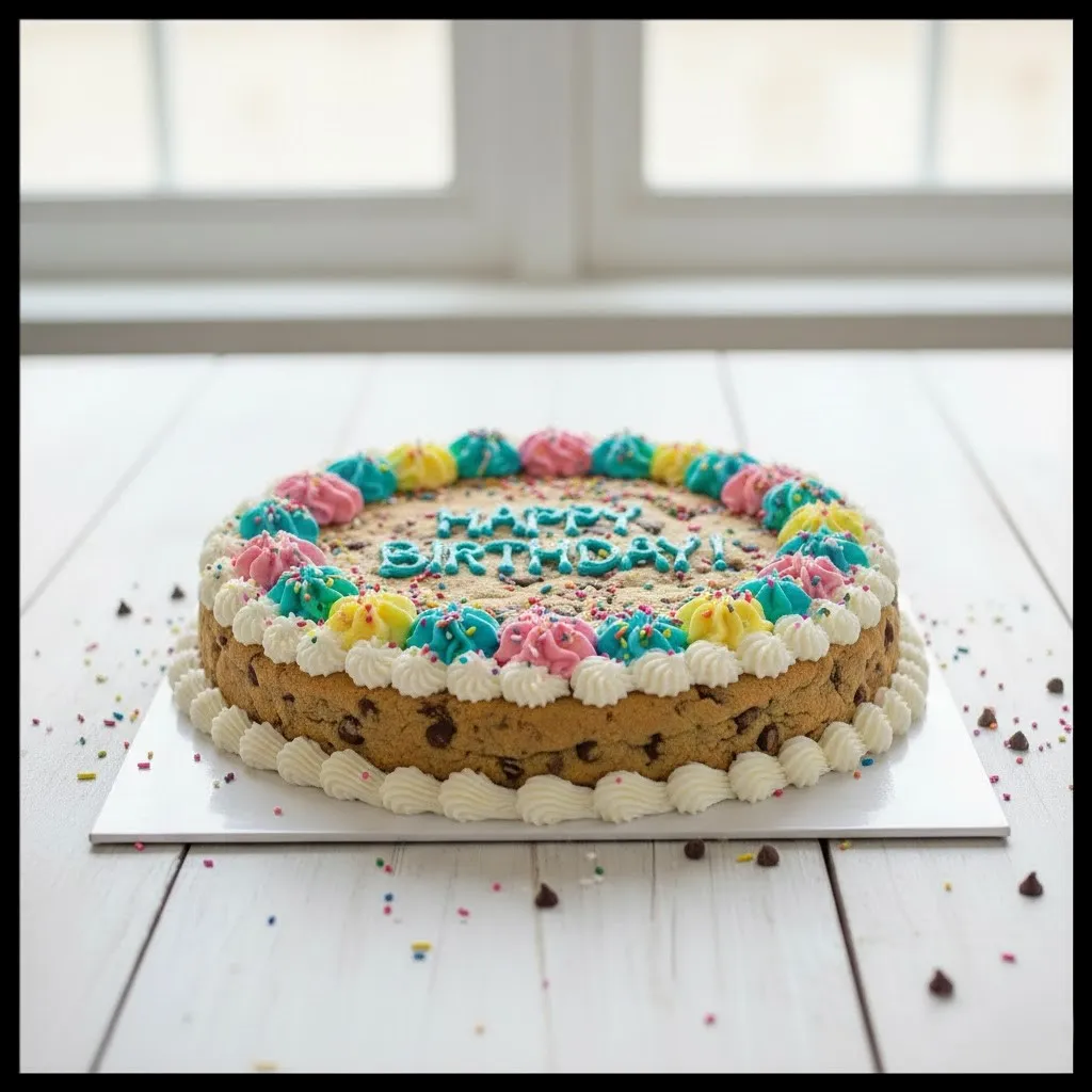 Chocolate Chip Cookie Cake