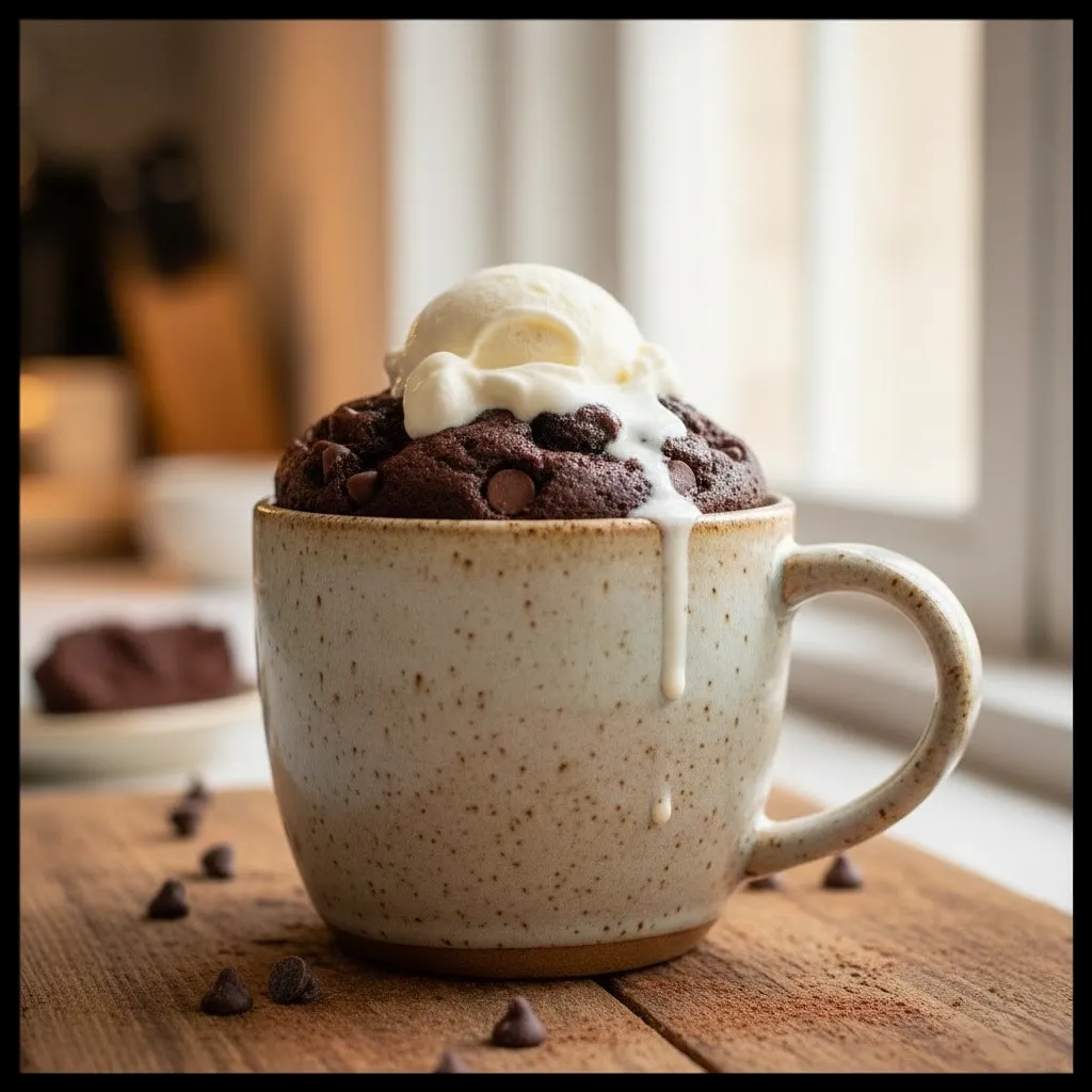 Chocolate Chip Mug Cake
