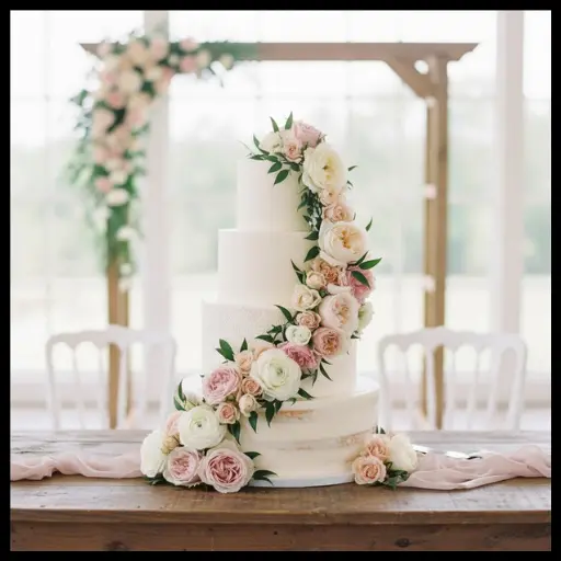 Floral Wedding Cakes