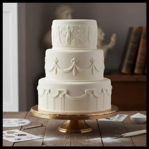 Bas Relief Cakes
