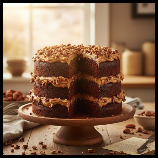 German Chocolate Cakes