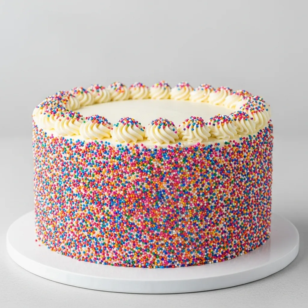 Classic Funfetti Birthday Cake