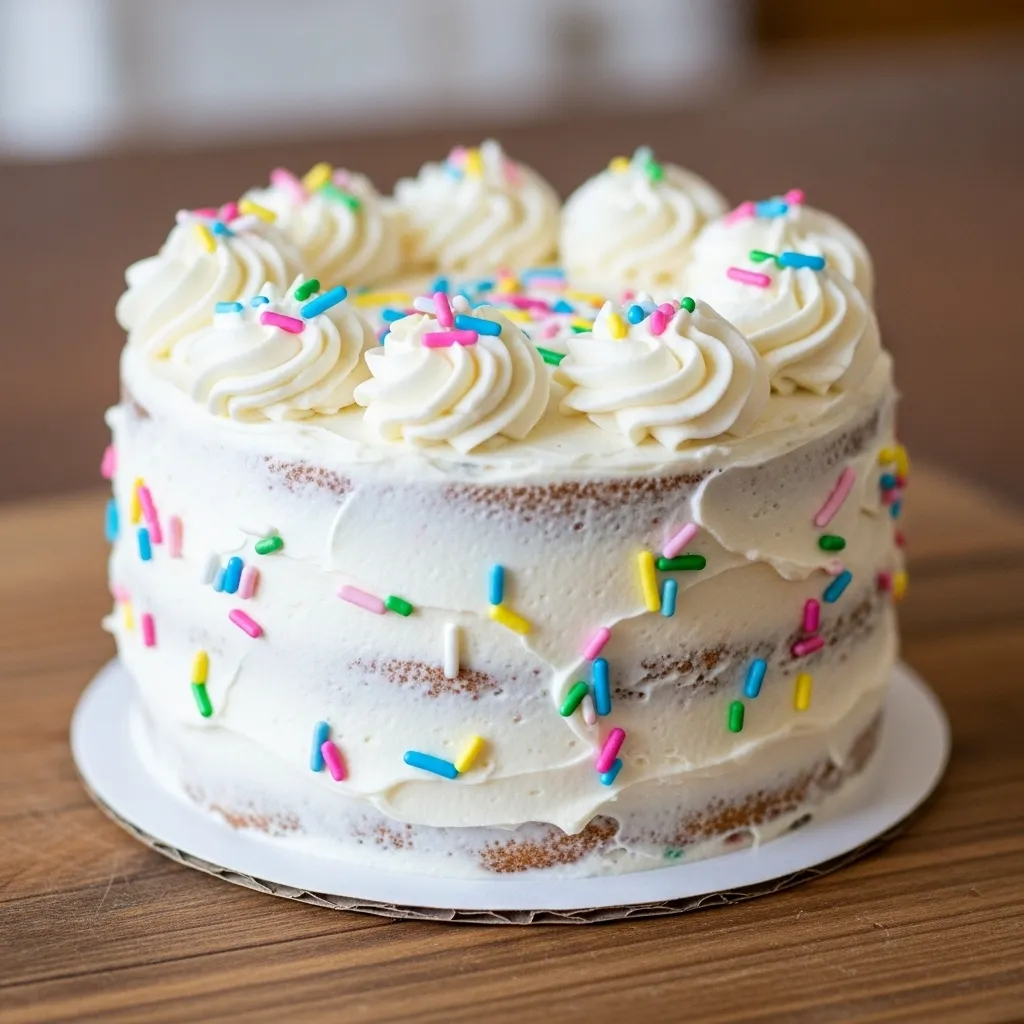 Funfetti Smash Cake