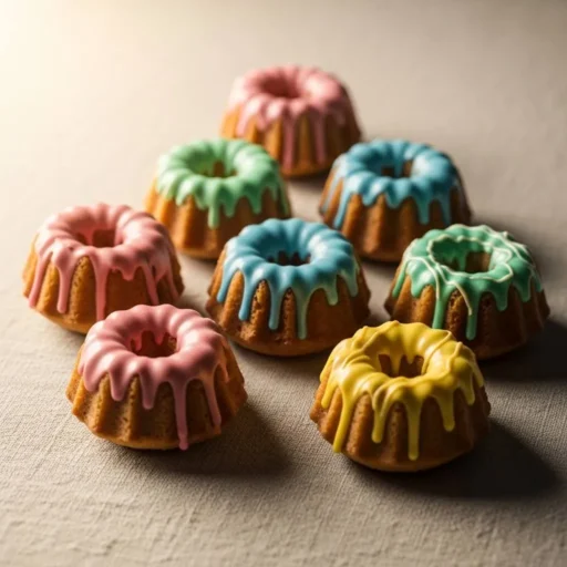 Mini Bundt Easter Cakes