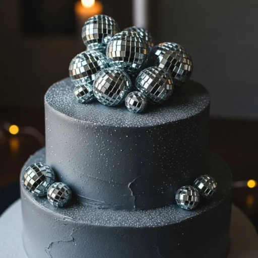 Disco Ball Silver Orbs