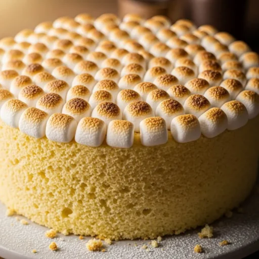 Marshmallow Puff Cake