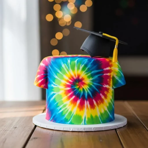 Tie-Dye or Swirl Cake
