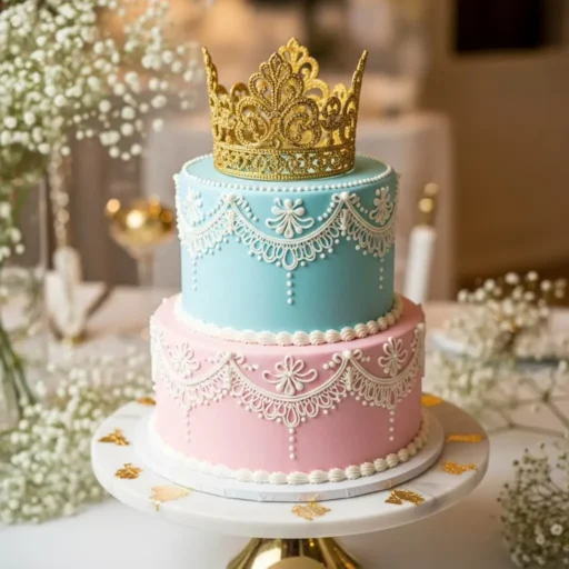 Little Prince/Princess Crown Cake