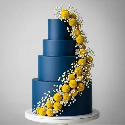 Bright Contrast with Yellow Accents