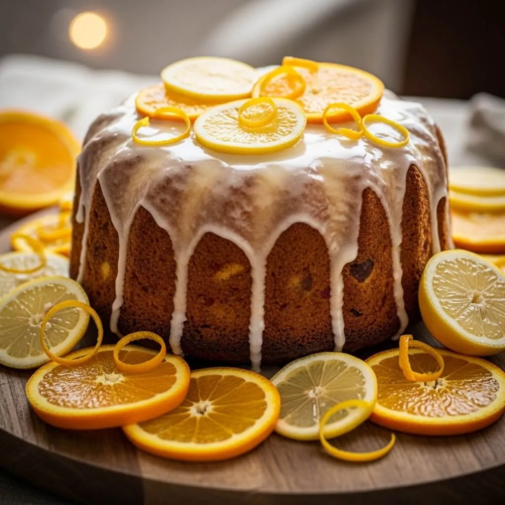 Citrus Glaze Cake