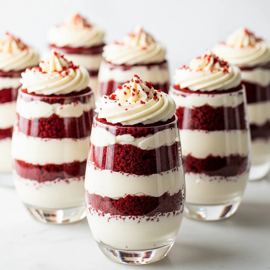 Velvet Cake Parfaits