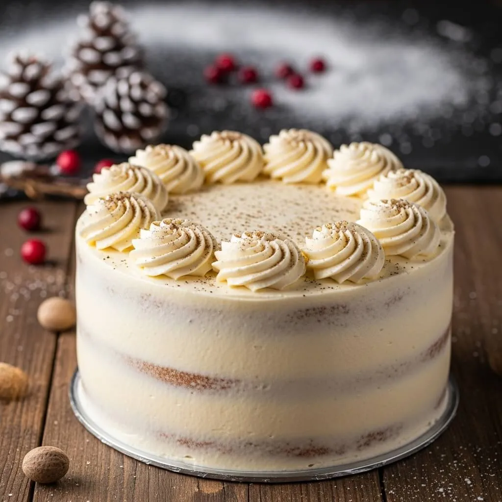 Nutmeg Vanilla Cake