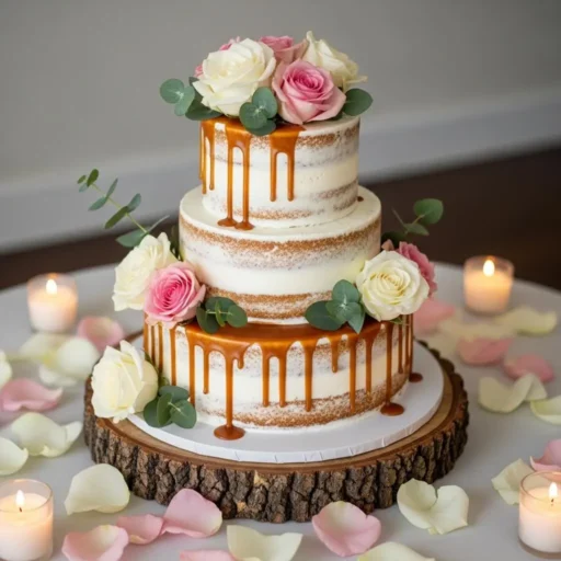 Semi-Naked with Dripping Caramel