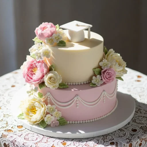 Floral and Feminine Cake