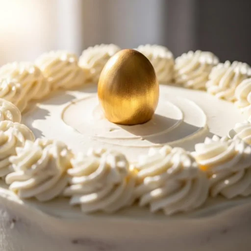 Golden Egg Highlight Cake