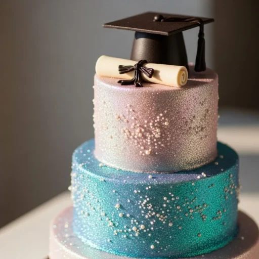 Edible Glitter and Sparkle Cake