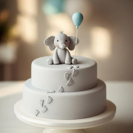 Little Peanut Elephant Cake