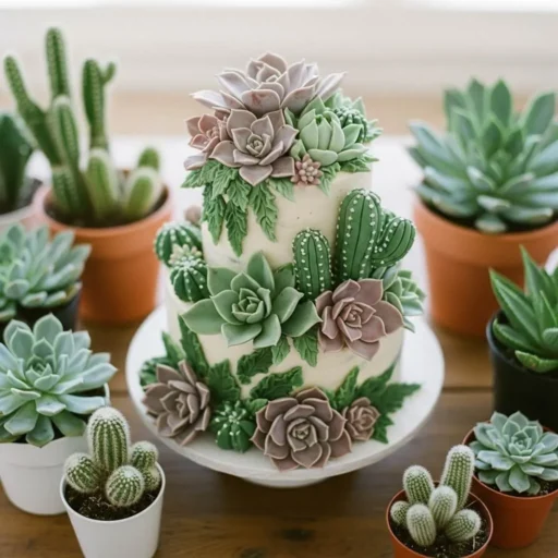 Succulent and Cactus Decor