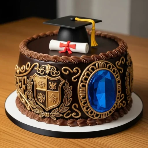 Class Ring Shaped Cake