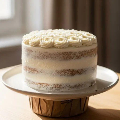 Display the Cake on a DIY Stand