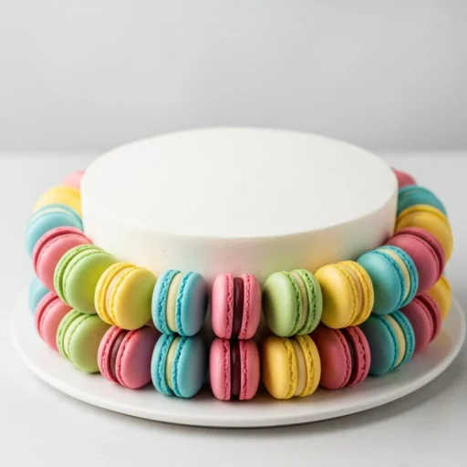 Almond Macaroon Border