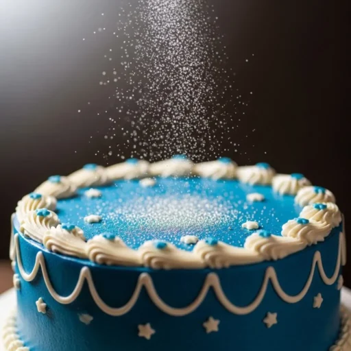 Simple Shimmer Dust Finish