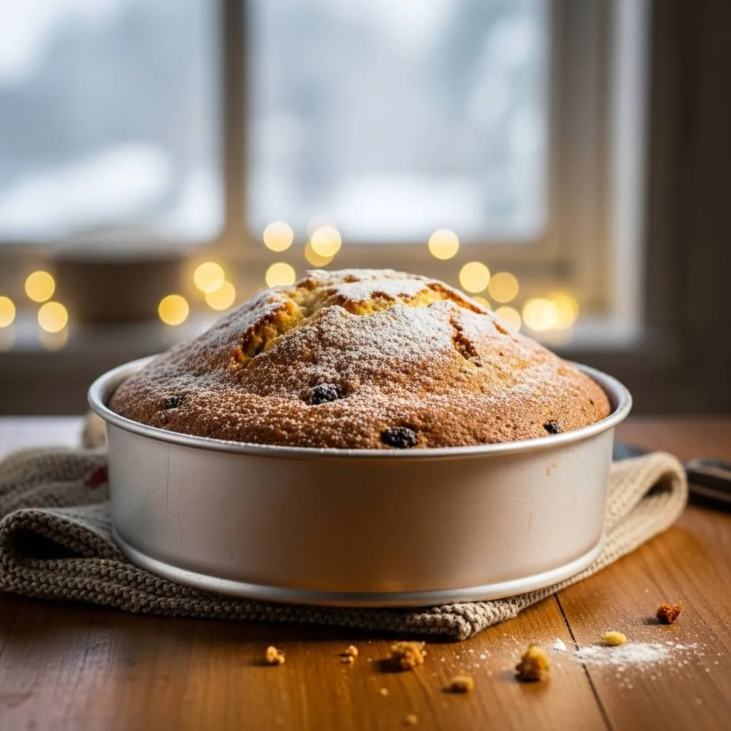 Simple One-Bowl Christmas Cake