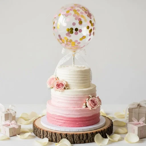 The Confetti Balloon Topper