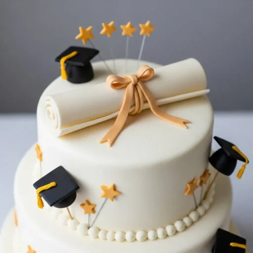 Edible Diploma Scroll Topper