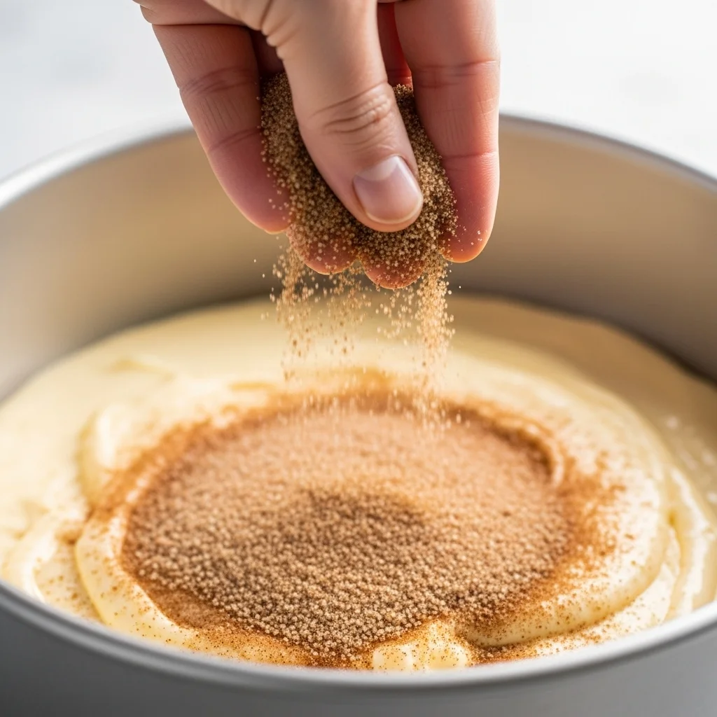 Try a Cinnamon Sugar Topping