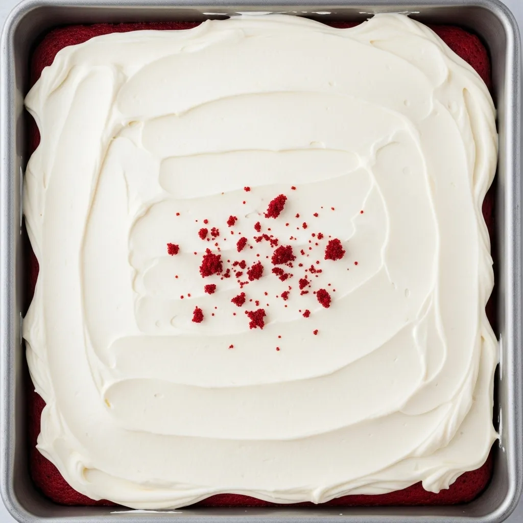 Velvet Sheet Cake for Crowds