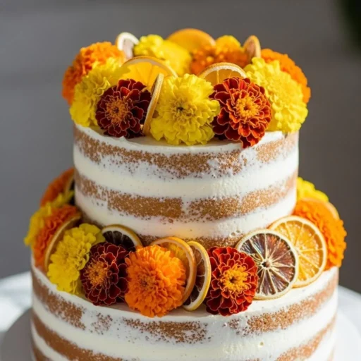 Bold Marigold and Citrus Garland