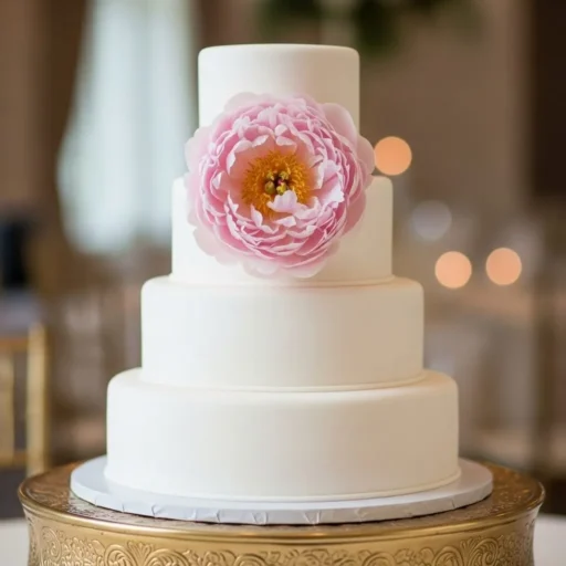 Simple Single Peony Topper