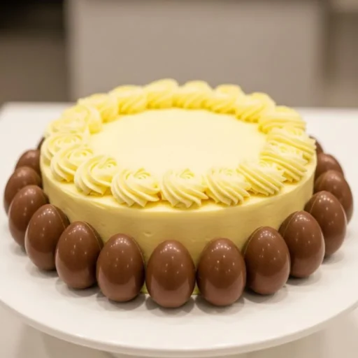 Chocolate Egg Crown Cake