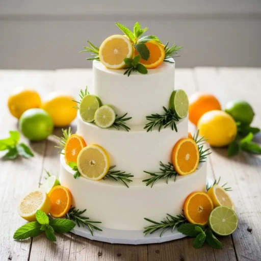 Fresh Citrus and Herb Decor