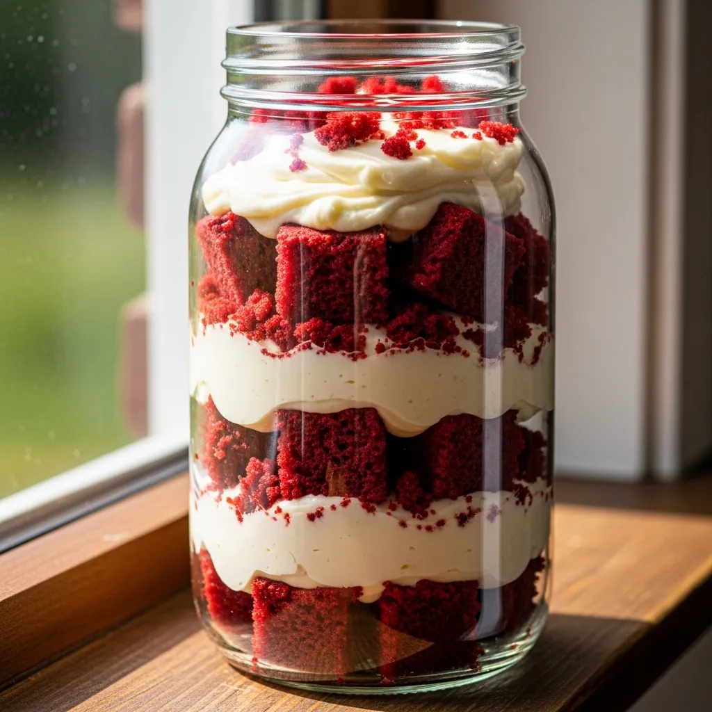 Velvet Cake Trifles