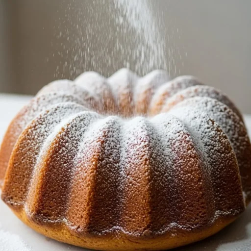 Dusting of Powdered Sugar