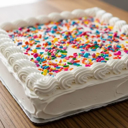 The Classic Sheet Cake