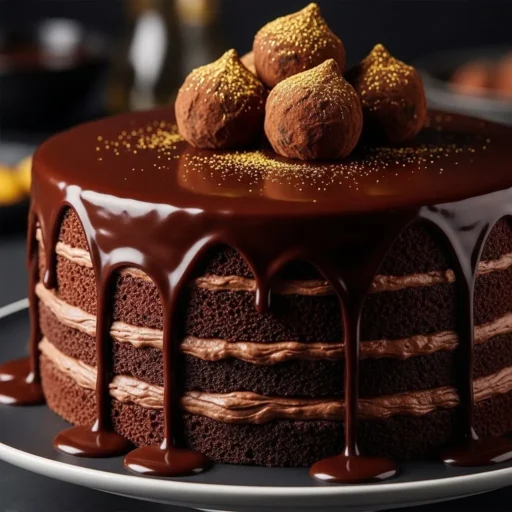 Chocolate Ganache Drip