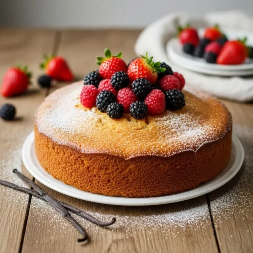 The Simple Vanilla Bean Cake