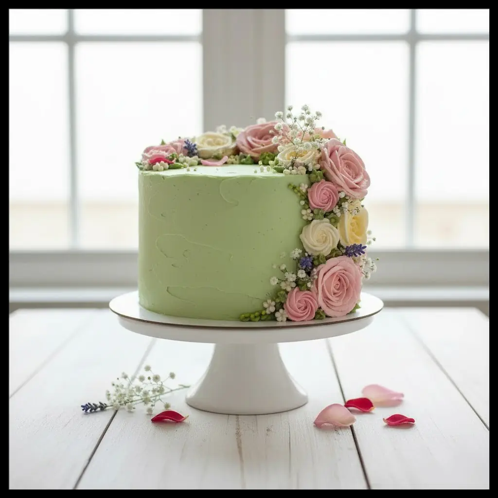 Floral Homemade Cakes