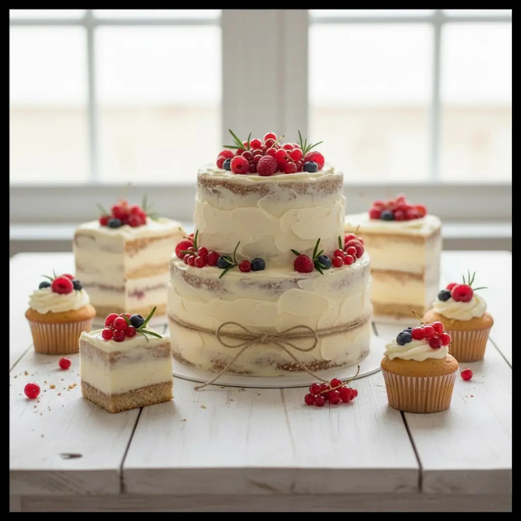 Rustic Homemade Cakes