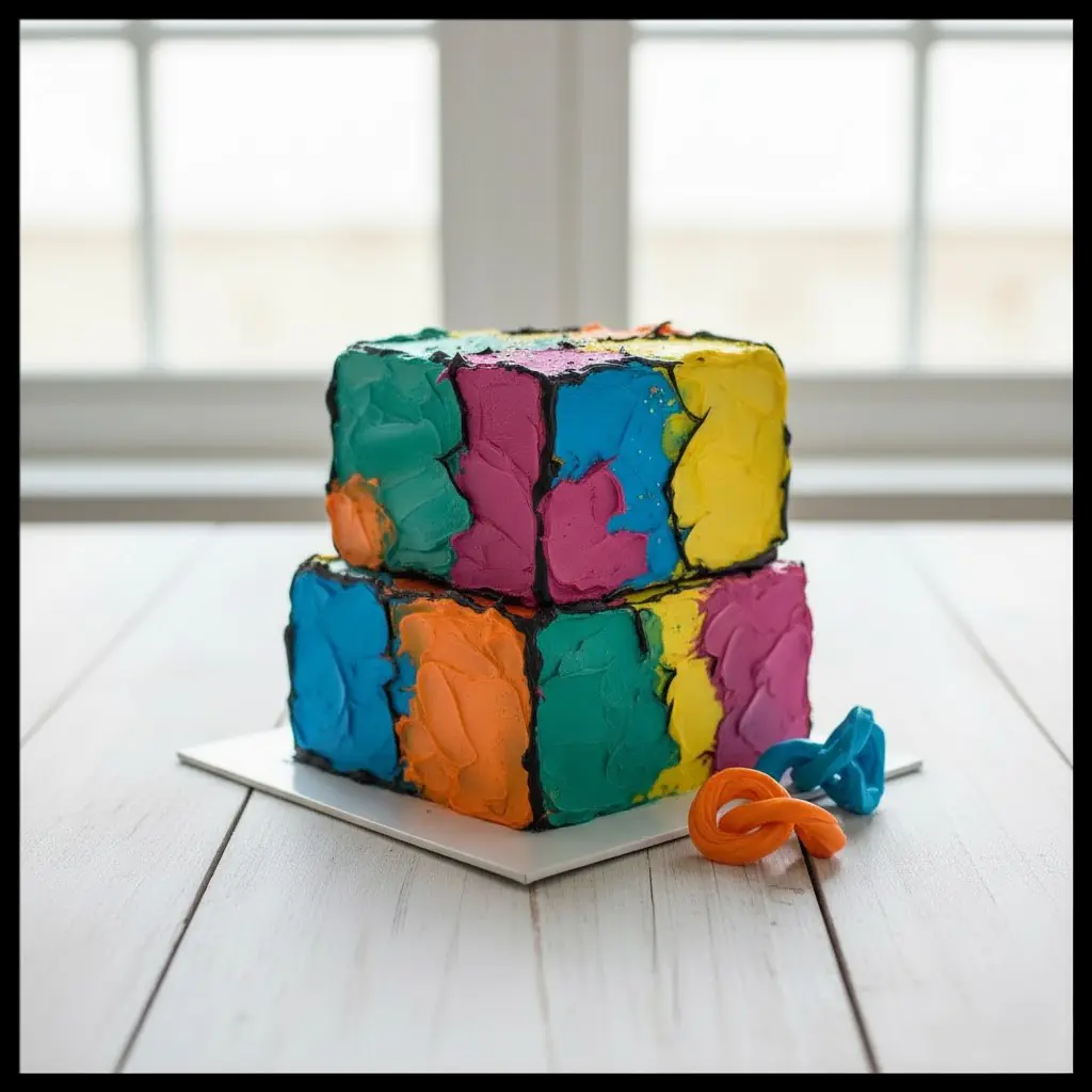Abstract Homemade Cakes